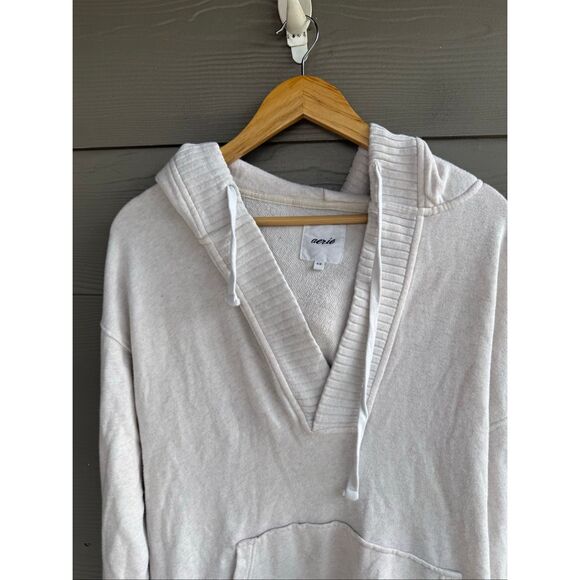 Aerie down to earth Henley pullover sweater  oversized - Picture 3 of 6